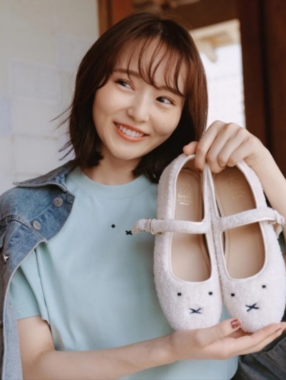 ✨️BNIB✨️ Miffy x The Korner Mary Jane Lambswool Loafers, Size 36 (US 6) 🐰